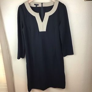 Talbots Black Dress Shift Dress Size 6